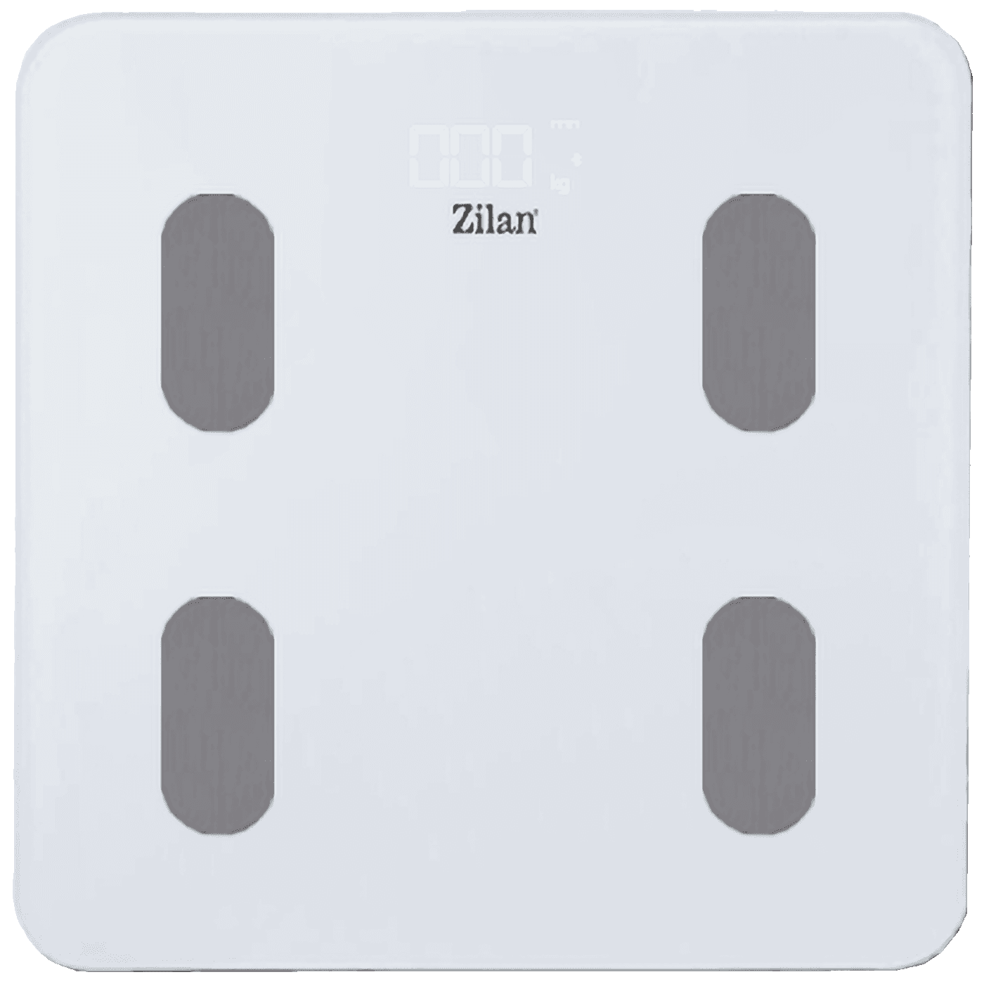 ZILAN ZLN8979 Pametna vaga tjelesna do 180 kg, LED zaslon, Bluetooth, Bijela