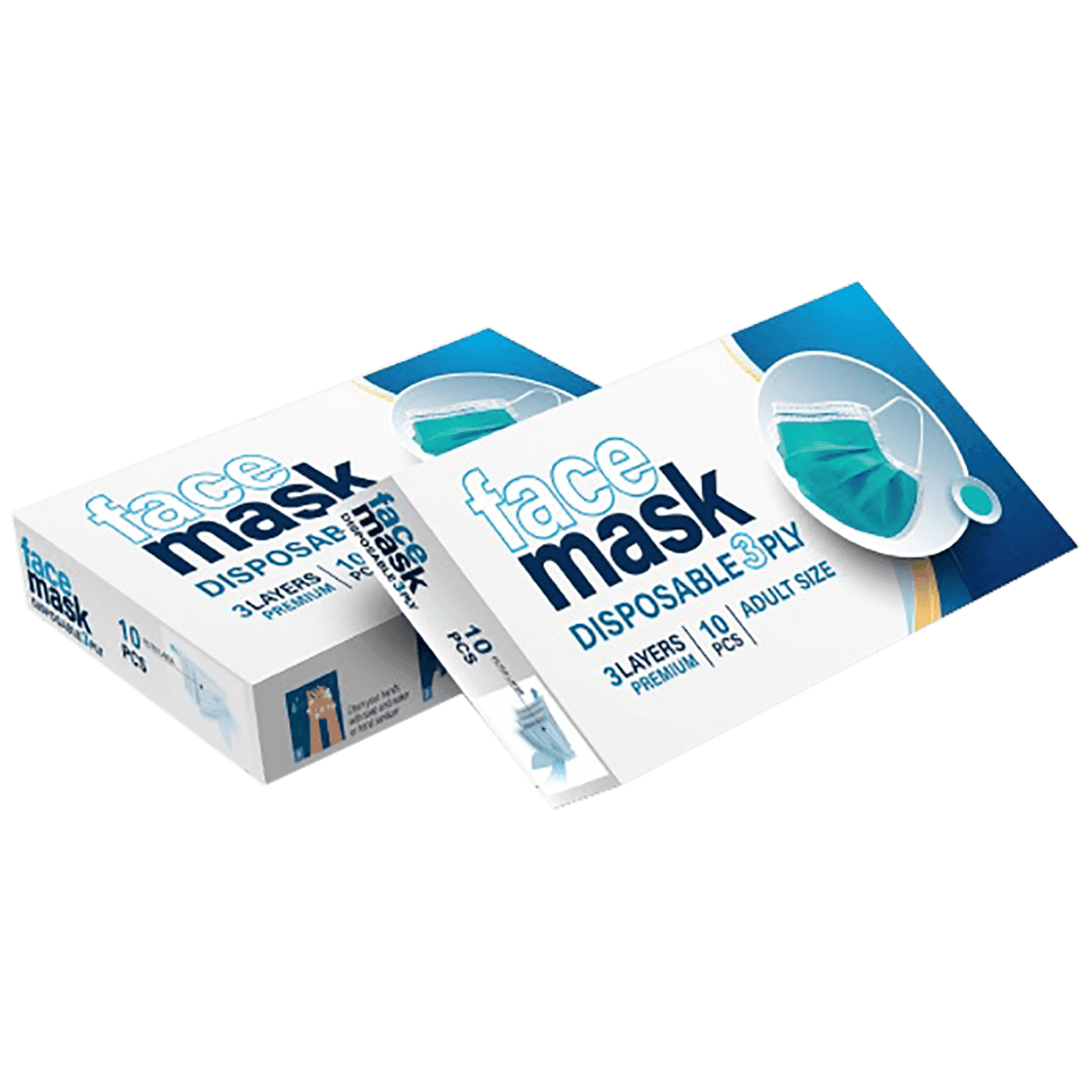 NN Maska za lice zaštitna, troslojna