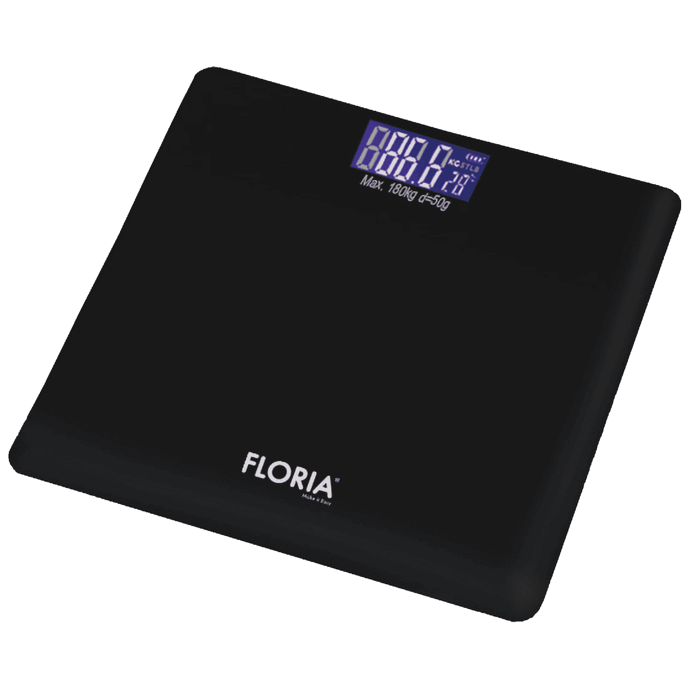 FLORIA ZLN7684  Vaga, tjelesna, do 180 kg, Crna