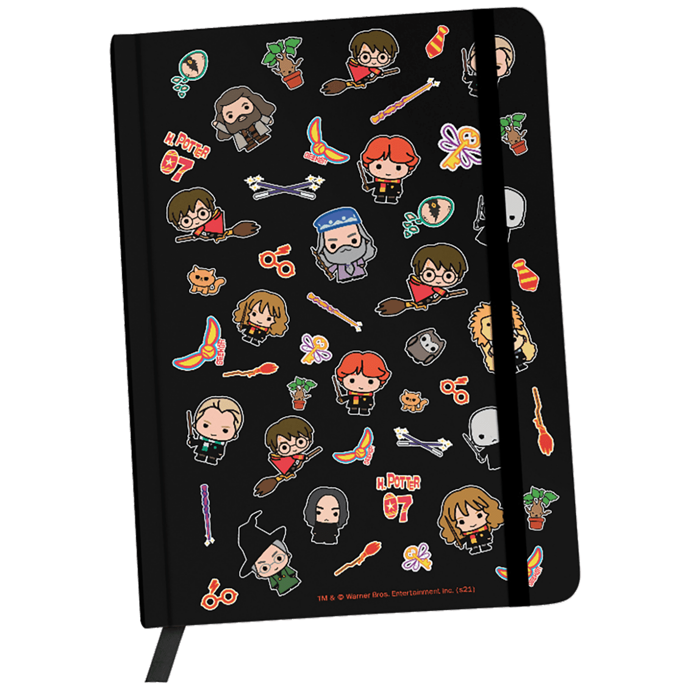 HARRY POTTER Notes Harry Potter 026 Rokovnik, Harry Potter, A5, 96 listova, Crni