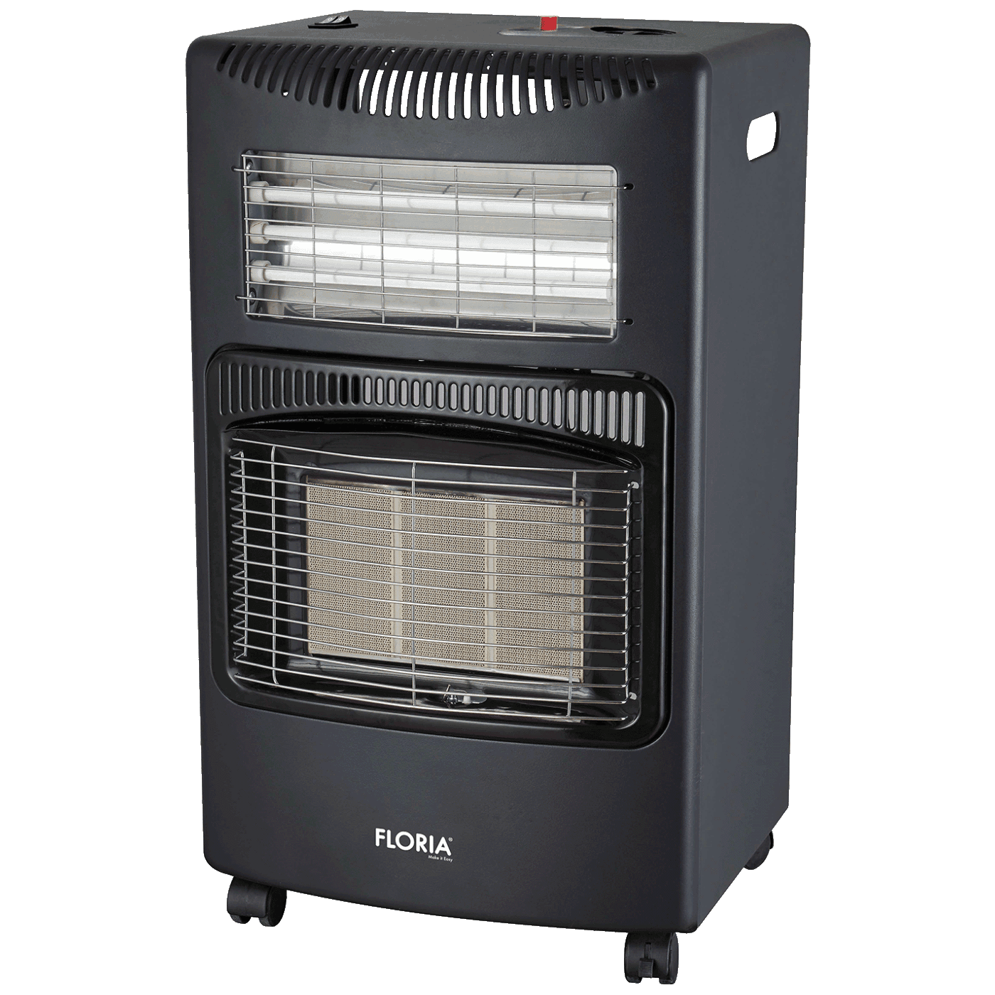 Floria ZLN1282 Grijalica, plinska / halogena (kvarcna), 4200 / 1300W, Crna