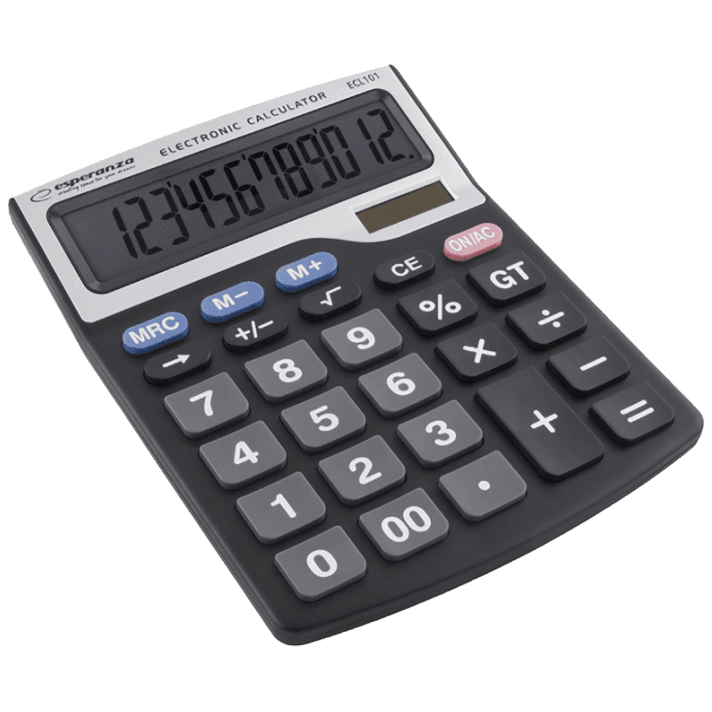 ESPERANZA ECL101 Kalkulator, Crni