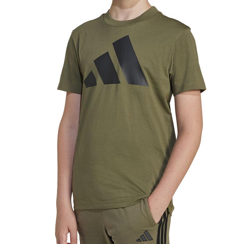 Adidas Majica za dječake J BL Tee 160, Maslinasta