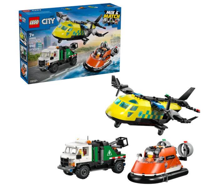 Lego City Remix Avion, servisni kombi i lebdeća letjelica 60505