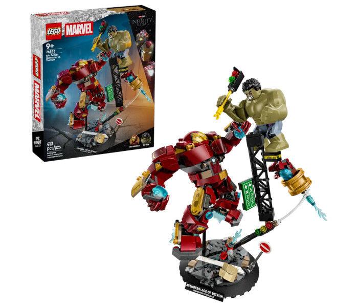 Lego kockice Epska bitka Hulkbustera protiv..., Superheroji
