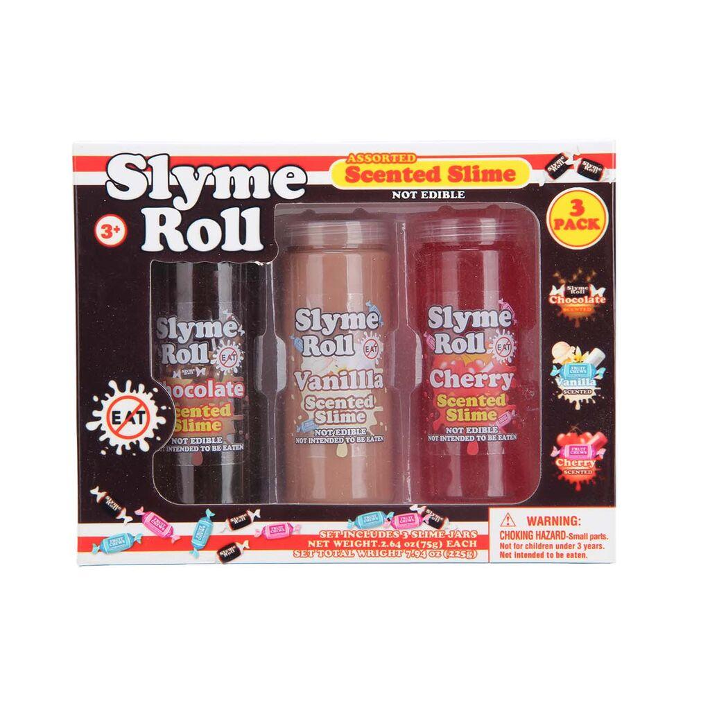 Set od 3 sluzavaca  u rolicama, Višebojni