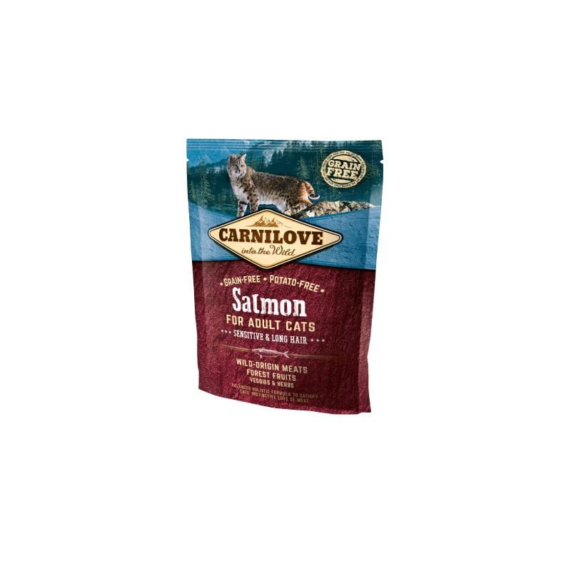 Carnilove Suha hrana za odrasle mačke, Losos i puretina, 400 g