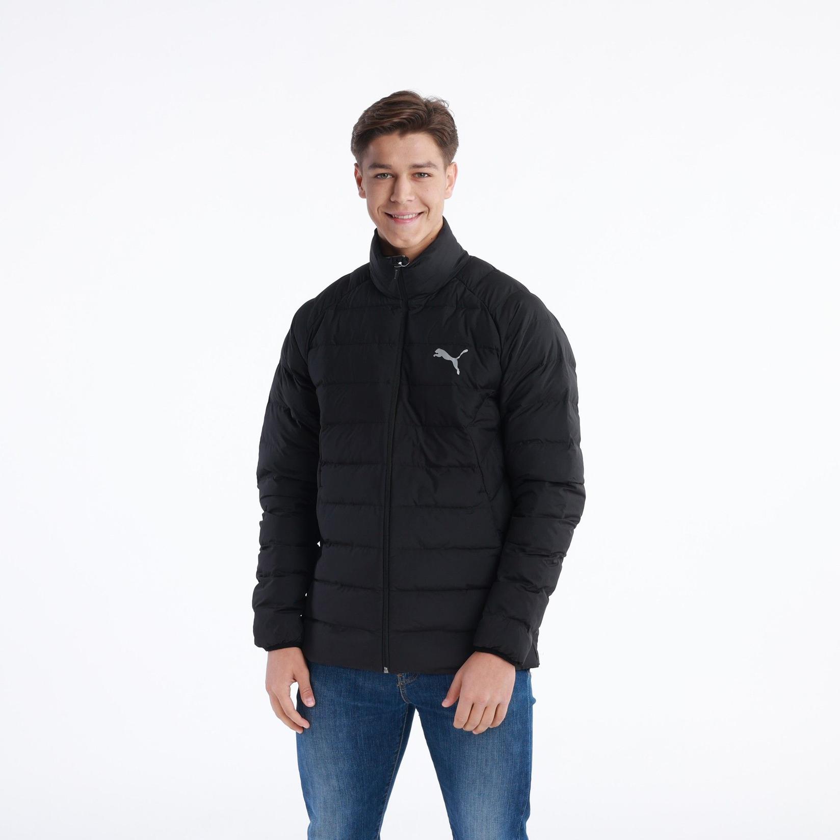 PUMA Muška jakna ESS Hooded Padded 849357-01 crna