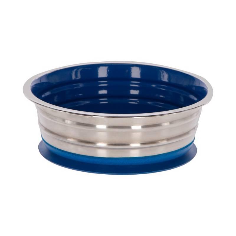 Neklizajuća zdjela za pse Inox, 2850 ml, Srebrne boje