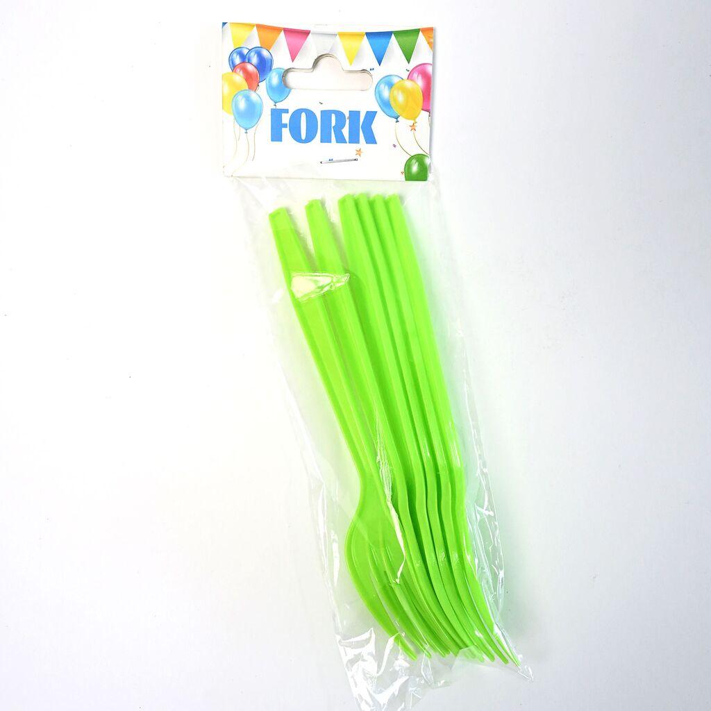 Party Plastične viljuške s prugama Ice Cream, 6 Komada