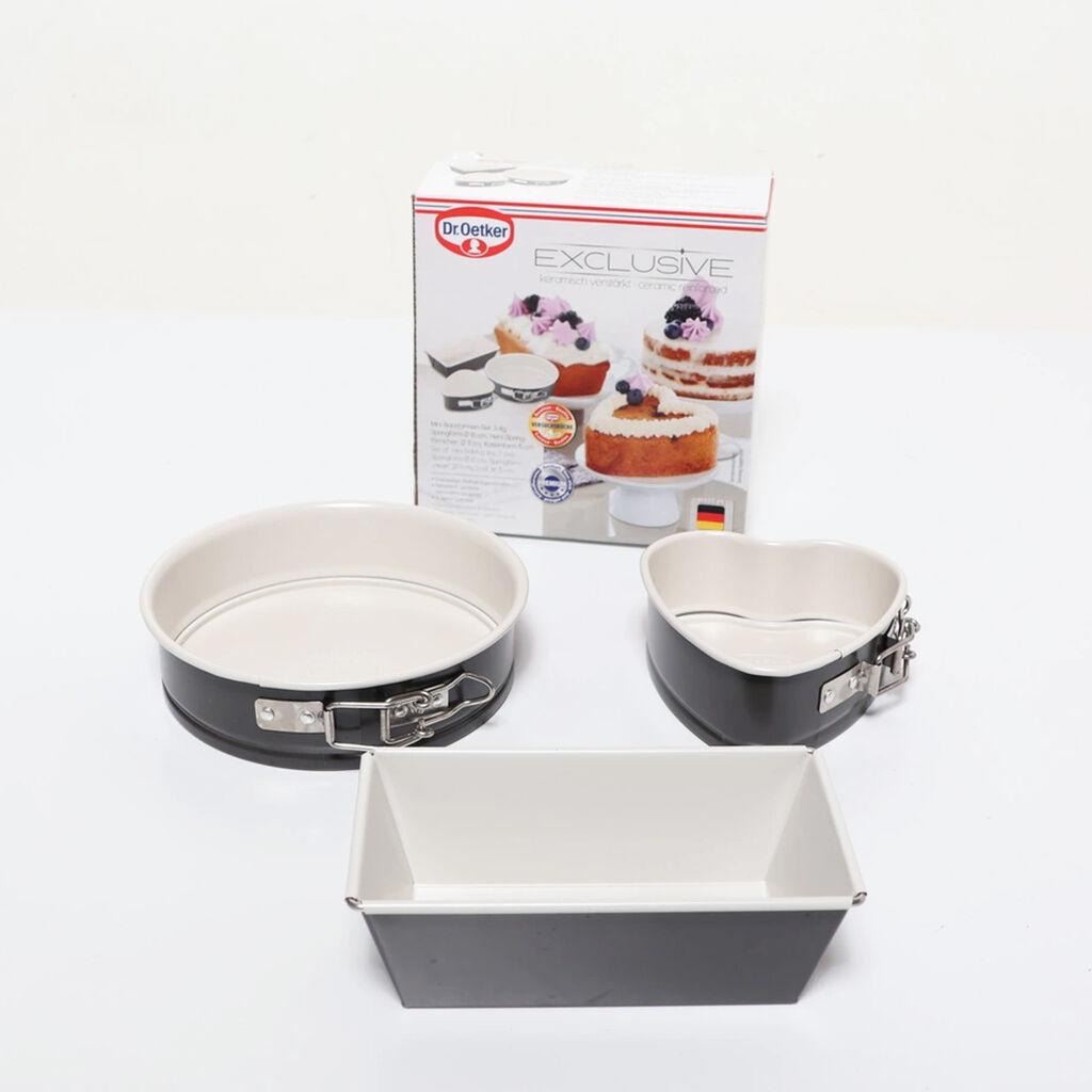 Dr. Oetker Set kalupa, Mini, 3 Komada, Bež