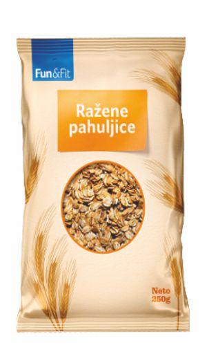 Fun Fit ražene pahuljice, 250 g