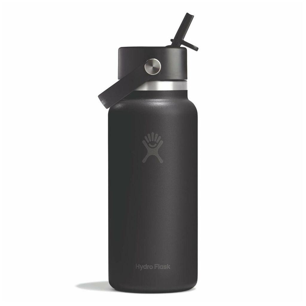 Hydro Flaska Boca za vodu Wide Flex Straw Cap, 946ml, Crna