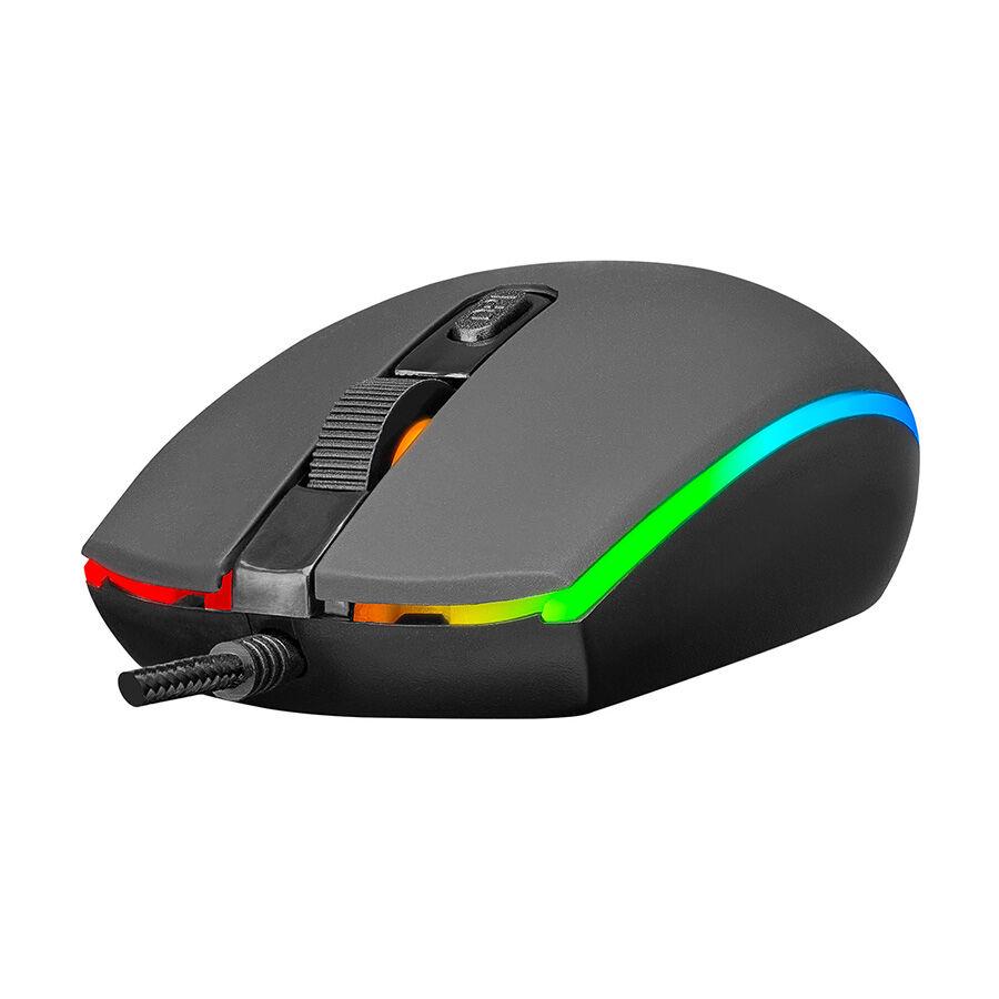 Everest miš gaming SM-GX66 USB RGB Light 1600 DPI