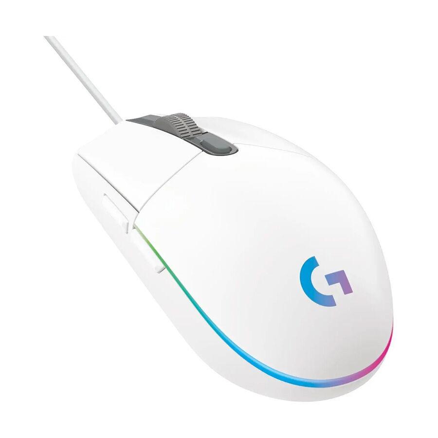Logitech Miš G102 LIGHTSYNC Gaming Mouse, bijeli