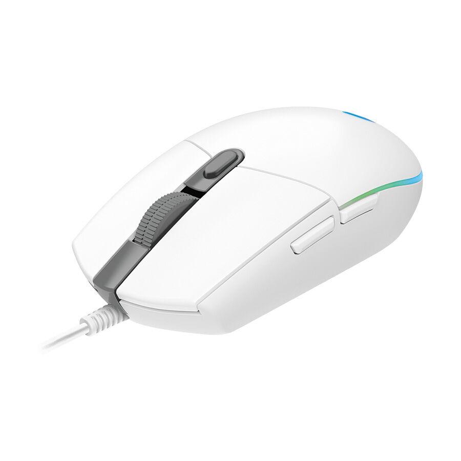 Logitech Miš G203 LIGHTSYNC Gaming White