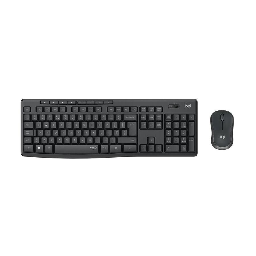 Logitech Miš i Tastatura MK295 Silent Wireless Combo - Graphite - BiH 920-009809