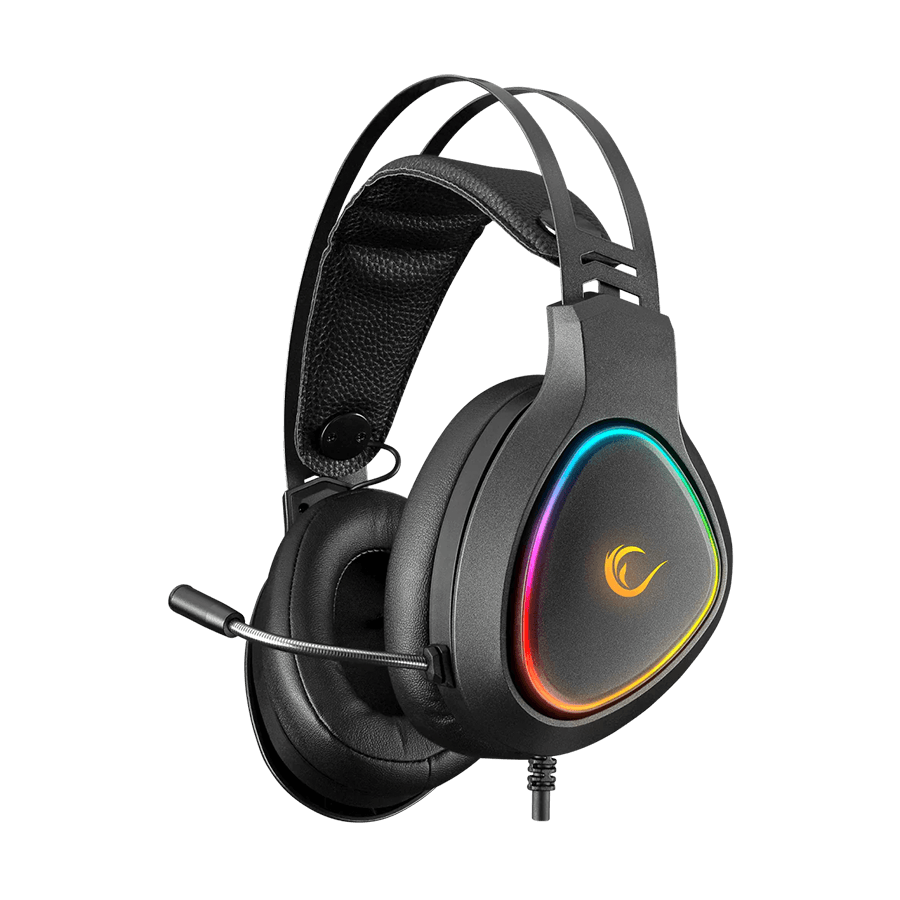 Rampage slušalice gaming RMX-G7 SNIPER RGB, fleksibilni mikrofon