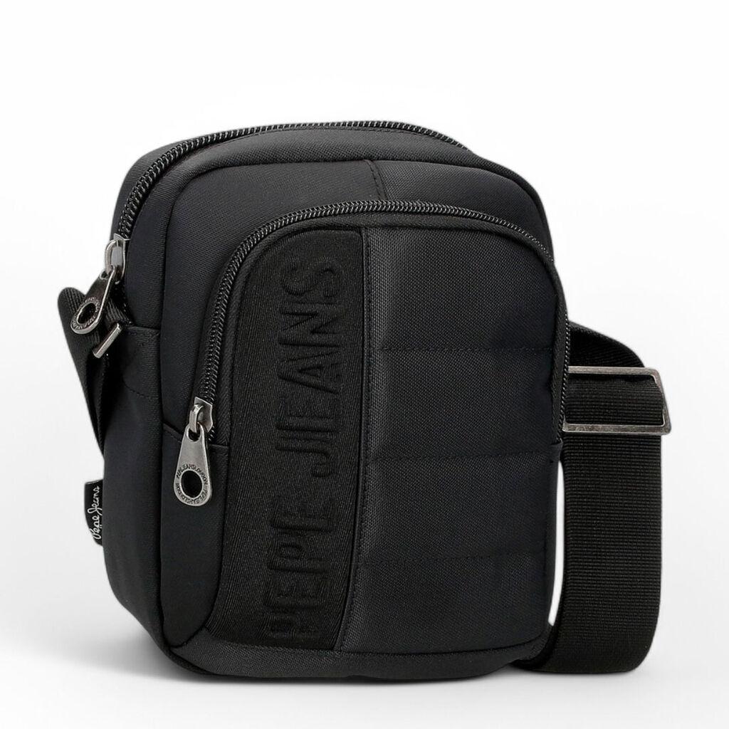 Pepe Jeans Muška torbica Ancor 7015242, 19.5 cm, Crna