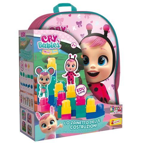 Lisciani Set ruksak + kocke + edukativna igra Cry Babies