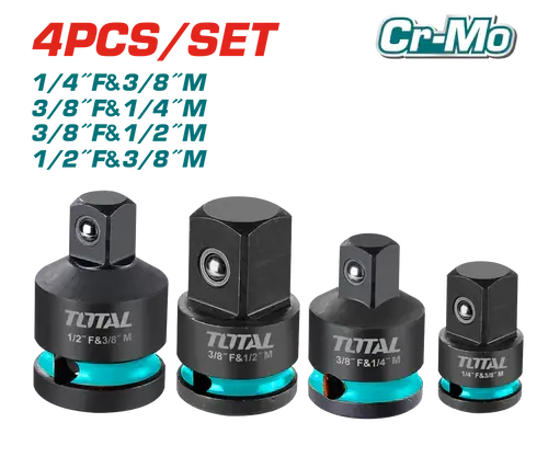 Total Tools Set adaptera, 4 komada