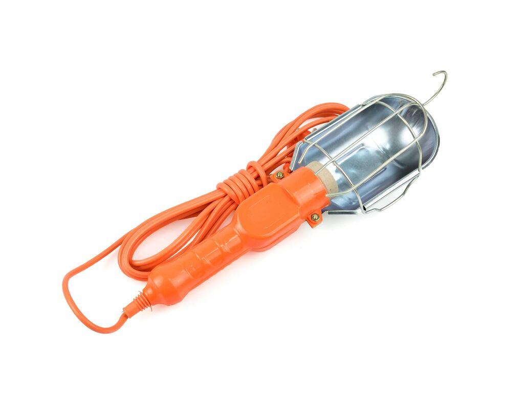 Geko Radionička lampa sa kablom, 5 m