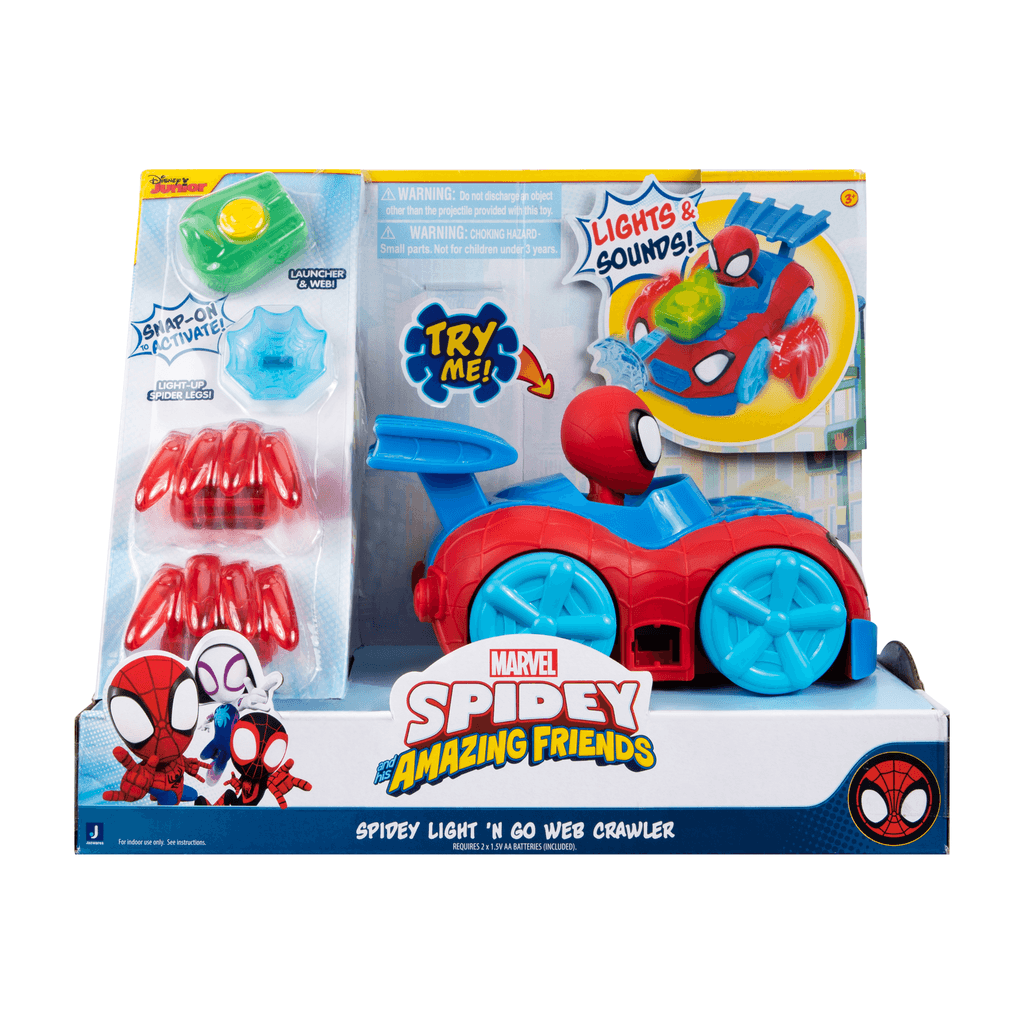 Spidey and amazing friends Vozilo Spidey web crawler deluxe