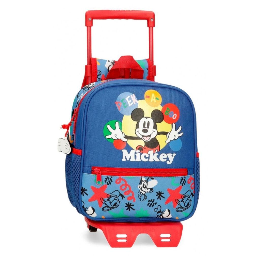Disney Ranac Peek a Boo 42220T1 sa točkićima, 25 cm, Plavi