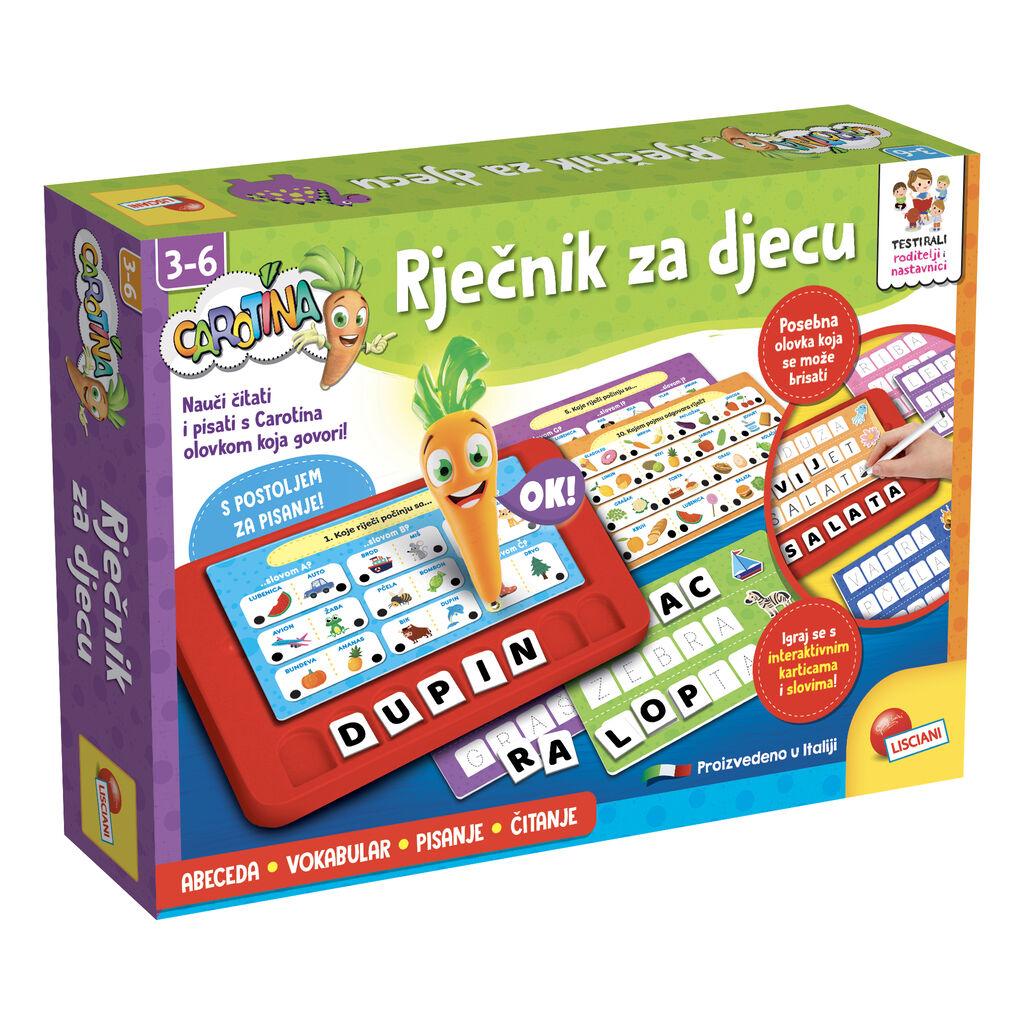Lis Olovka koja govori Carotina - Rječnik za djecu
