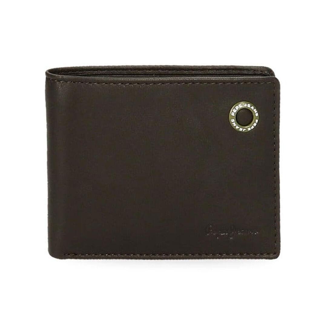 Pepe Jeans Muški kožni novčanik Badge 7374232, 11 cm, Smeđi