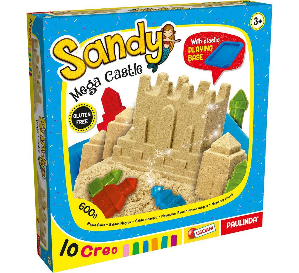 Lisciani Kinetički pijesak Dvorac Sandy Mega, Pijesak boja