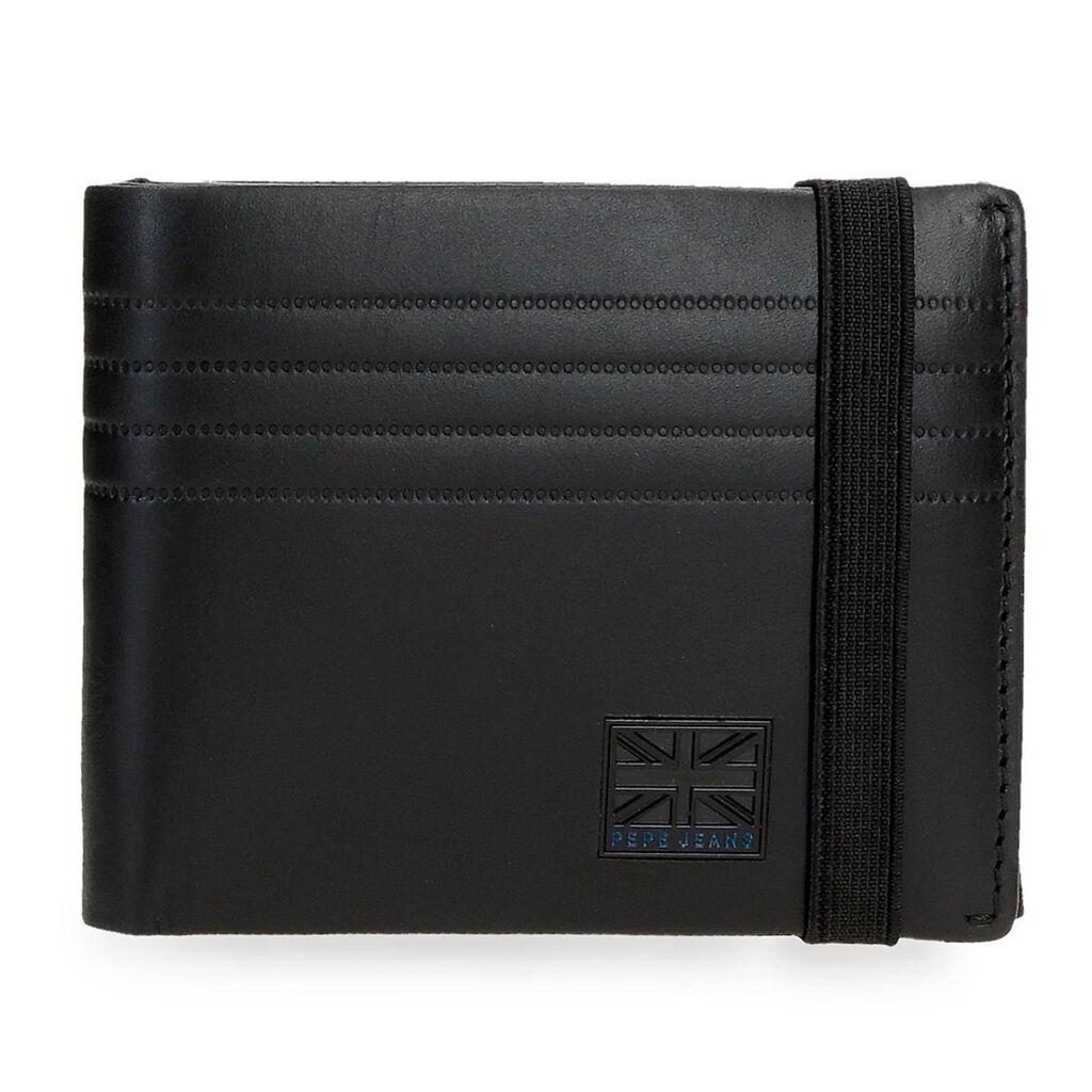 Pepe Jeans Muški novčanik RFID Hudson 7333941, 11.5 cm, Crni