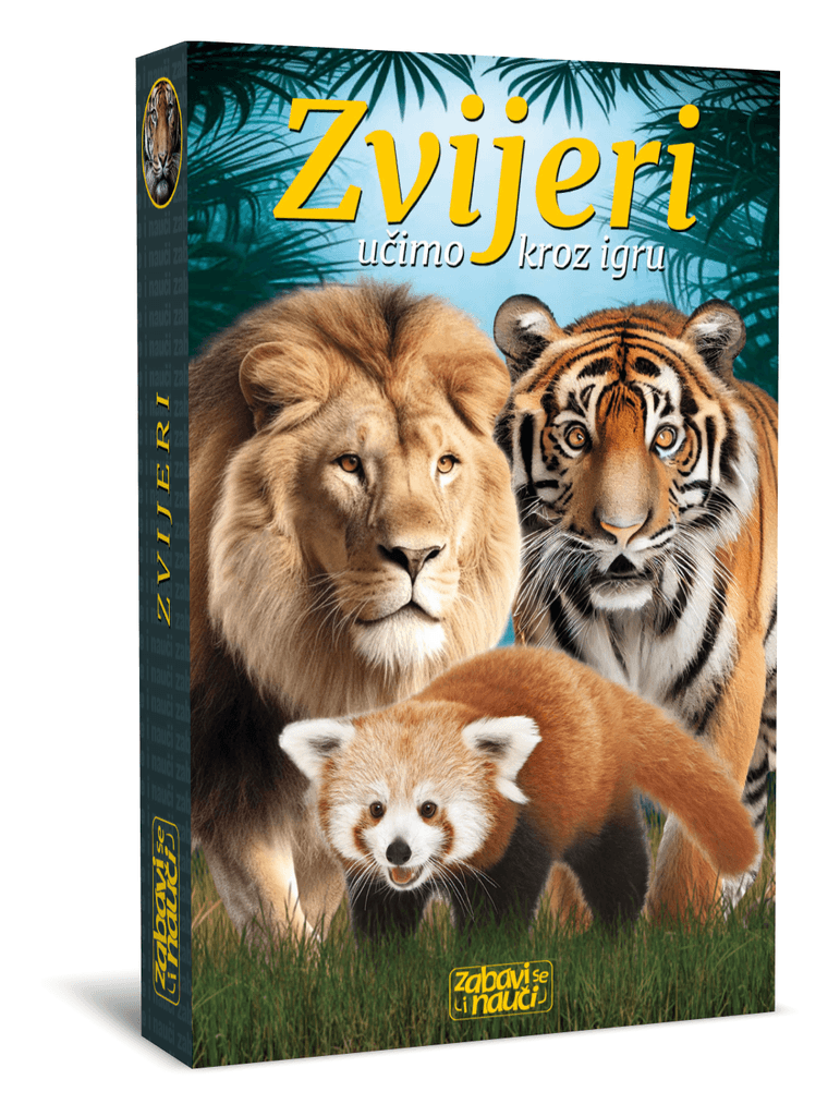 Odeon Kids Edukativne karte Memo kids - Zvijeri