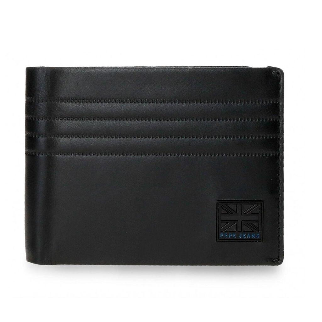 Pepe Jeans Muški novčanik RFID Hudson 7333141, 11 cm, Crni