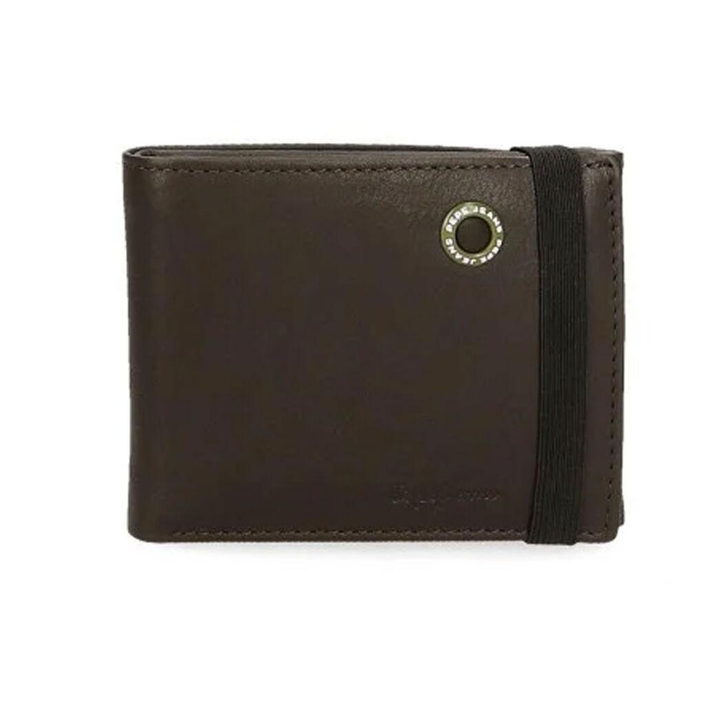 Pepe Jeans Muški kožni novčanik Badge 7373932, 11.5 cm, Smeđi