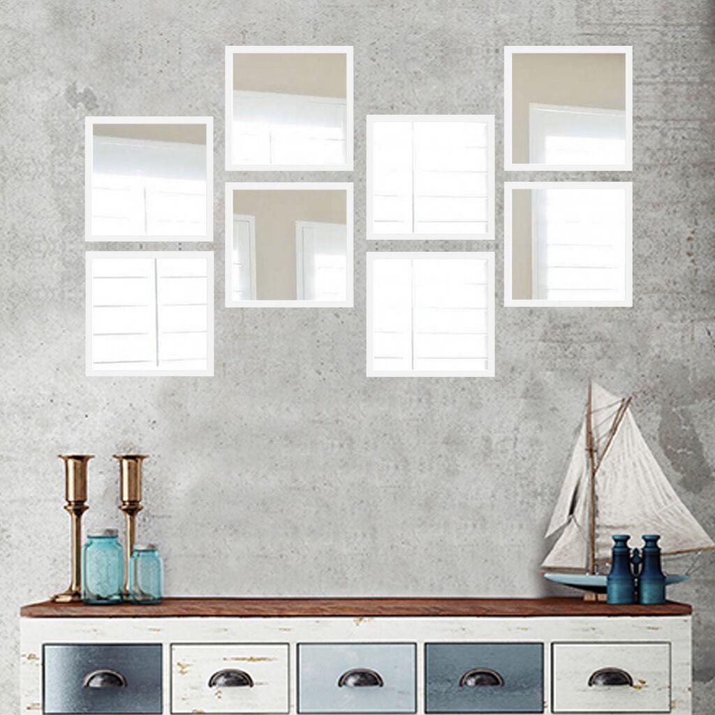 Set ogledala Wallity SETAYNA_068, bijela