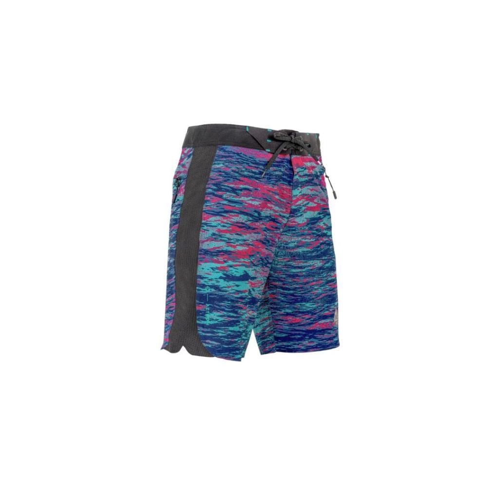 Aztron Muški kupaći Glitch Board Short 19", Šareni