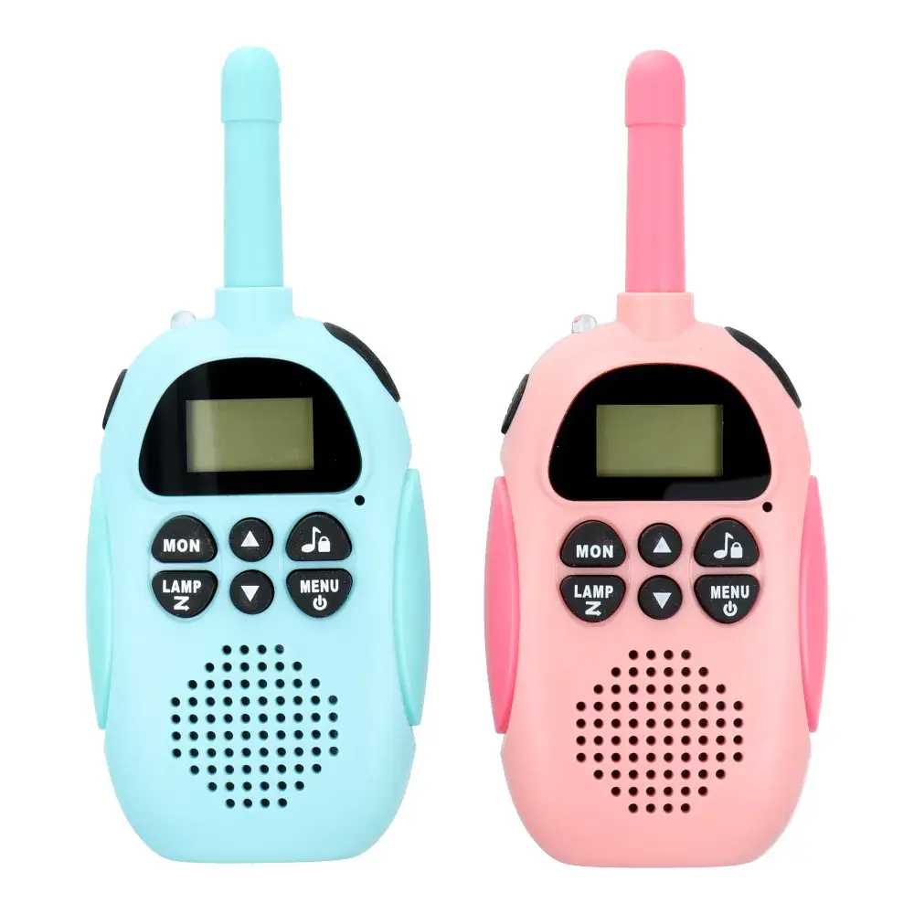 Walkie talkie KDC-0005, 1000 mAh, 2 komada, Roze-plavi