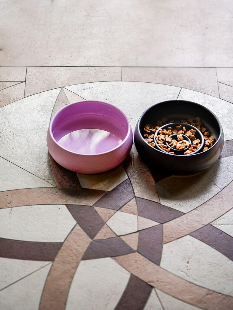 Aberto Design zdjela za pse BSPT041, 18x6 cm, crna