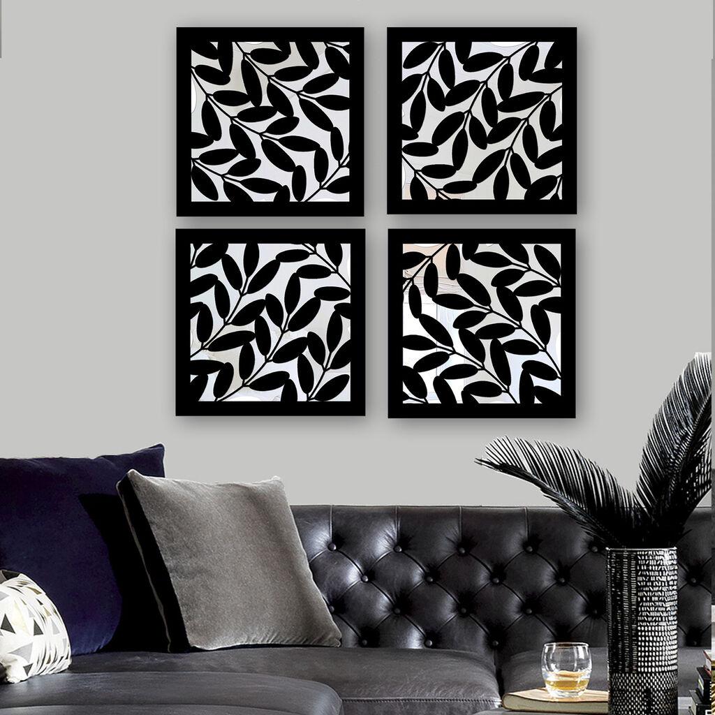 Set ogledala Wallity SYH1097258921, crna