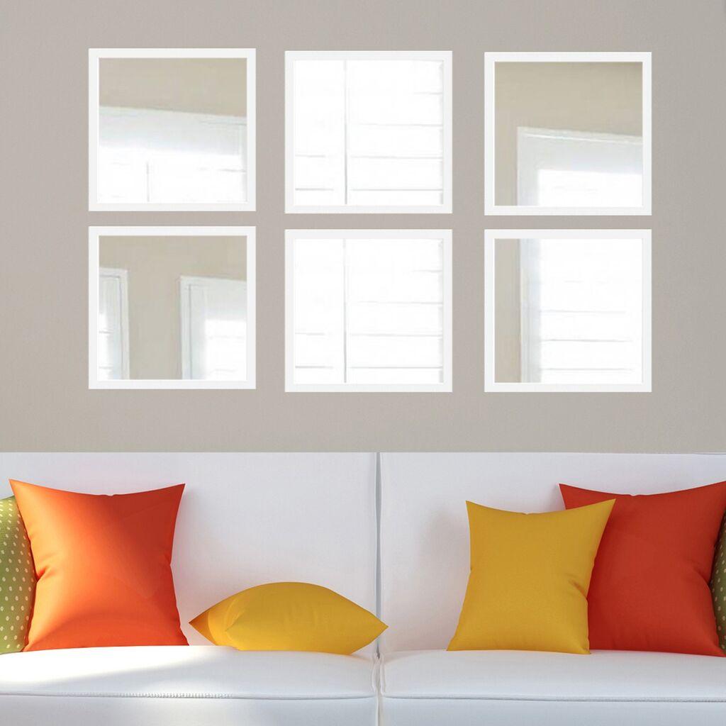 Set ogledala Wallity SETAYNA_069, bijela