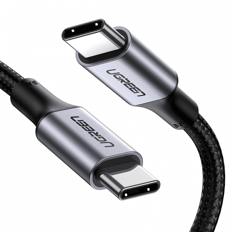 UGreen USB-C na USB-C kabl, 100W, 2m, Crni