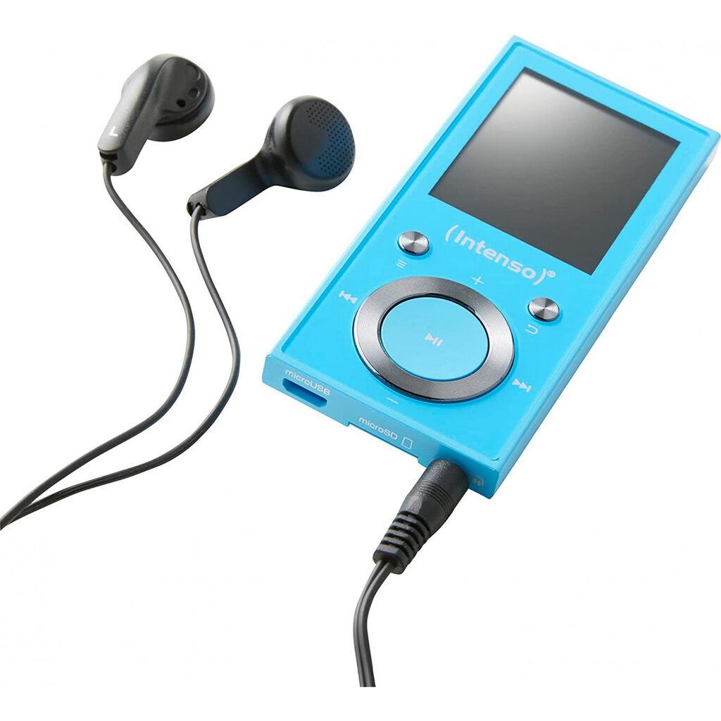 Intenso MP3 player, Video, Bluetooth, 16 GB, Plavi