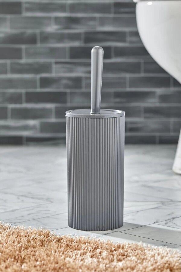 L'essentiel Maison WC četka PZR-053, 17,5x7 cm, siva