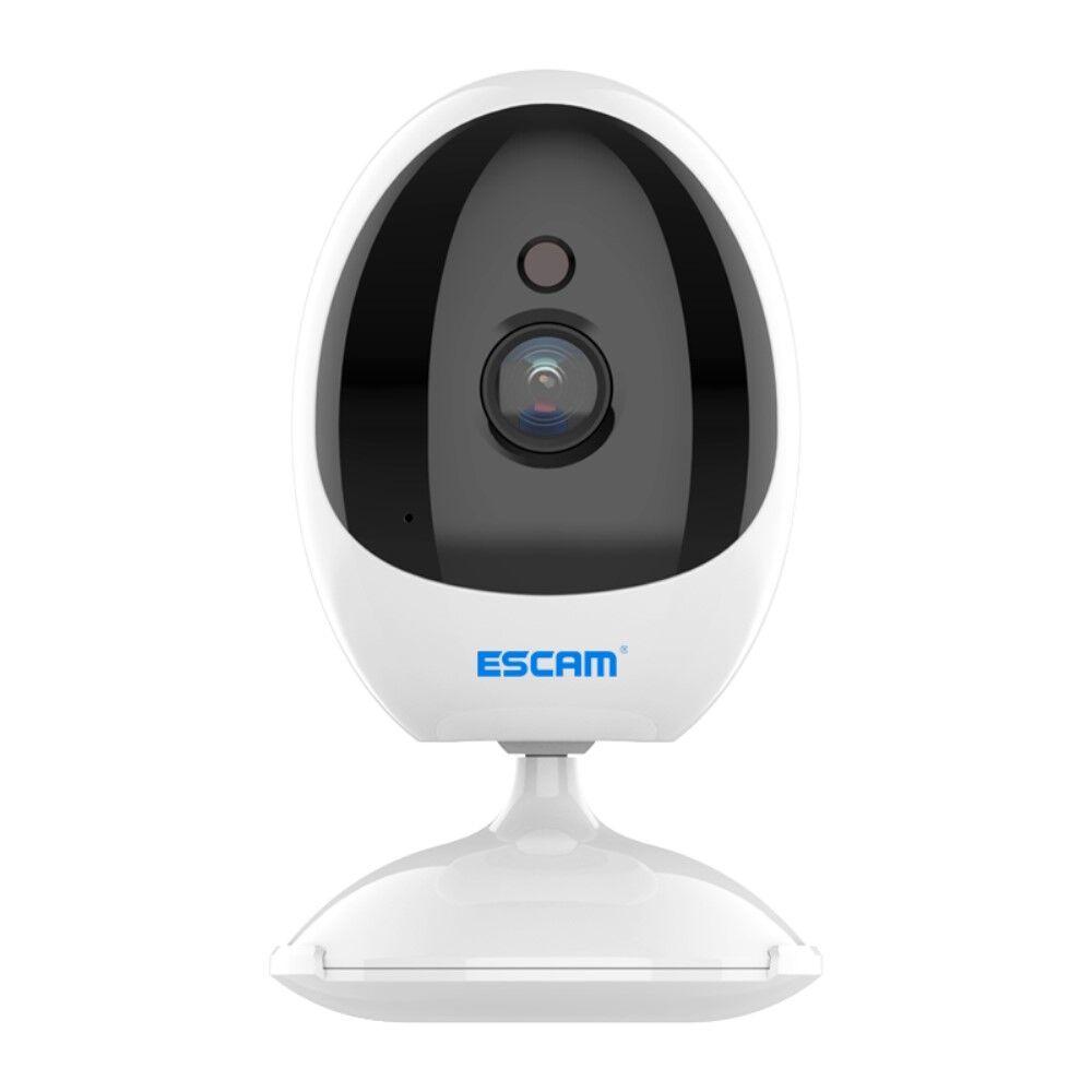 Escam Sigurnosna kamera QF006, 3MP, HD, WiFi, Dvosmjerni audio, Bijela