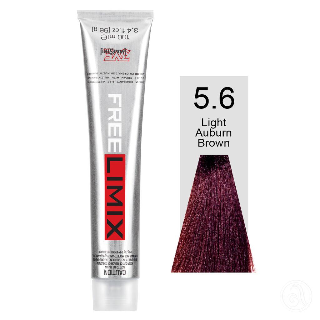 Freelimix Farba za kosu 5.6 Svijetla crveno smeđa, 100 ml