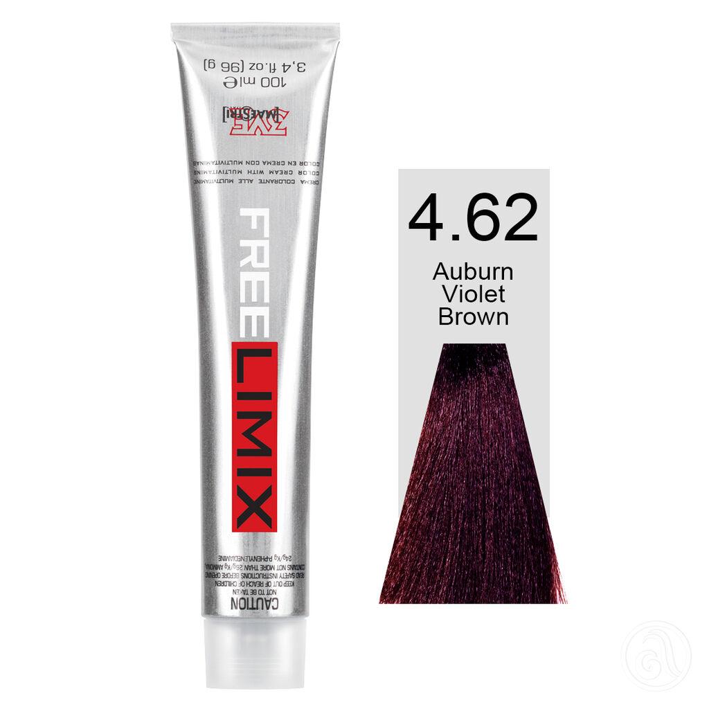 Freelimix Farba za kosu 4.62 Ljubičasto crveno smeđa, 100 ml