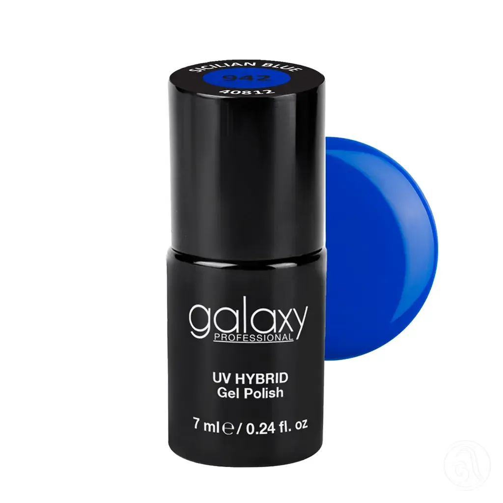 Galaxy Professional Trajni lak za nokte 942 Sicilian Blue