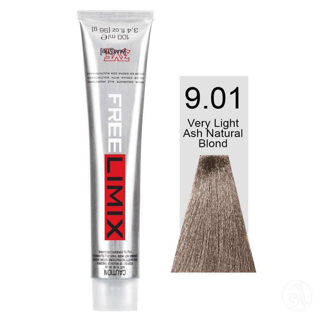 Freelimix Farba za kosu 9.01 Veoma svijetla prirodna pepeljasto plava, 100 ml