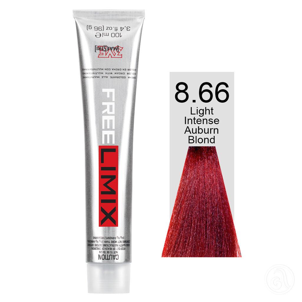 Freelimix Farba za kosu 8.66 Intenzivna svijetla crveno plava, 100 ml
